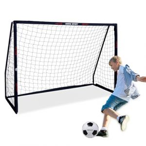 ZERRO Cage de Football But de Foot de Jardin pour Adultes et Enfants But de Foot Enfant Exterieur pour la Récréation et l'entraînement 240x85x160cm (CCLIFE Technic GmbH, neuf)