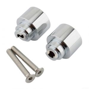 Kit de remplacement pour poign&eacute;es de guidon de moto Honda CB919 CBR 600RR CBR 929RR CB 559 RC 51 GL 1800 (argent) (UsSHOP, neuf)