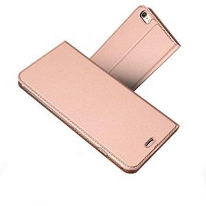 RADOO Coque iPhone 6,Coque iPhone 6S,Ultra Mince en Cuir PU Premium Housse à Rabat Portefeuille Coque Étui de Protection Bumper Folio à Clapet pour Apple iPhone 6/iPhone 6S 4,7 Pouces (Rose) (Radoo EU Direct Store, neuf)