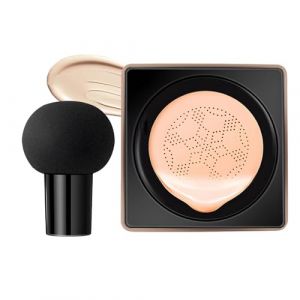 Hydrating Face Concealer, Color Correcting Base Coverage, 30ml Lightweight Primer, with Mushroom Applicator, Blendable Skin Tone Formula, Makeup Needs Category, Dating Work Party Women (chenzhiguO, neuf)