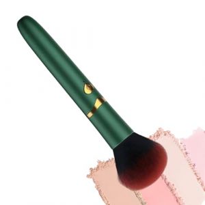 Brosse de maquillage vibrante &ndash; Outil de vibration r&eacute;glable de 16 x 3 cm, applicateur professionnel &eacute;tanche, appareil cosm&eacute;tique &eacute;lectrique avec r&eacute;glages de vitesse | Blush Contour Bronzer Cr&egrave;me (DAOXAG, neuf)