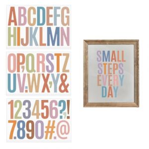 XYTAHDM 9 Feuilles Stickers Lettres,Alphabet Number Stickers,Lettres Adhésives Autocollants,Autocollants d’Alphabet,Pour Scrapbooking,Boîtes Aux Lettres (Newbilty OU, neuf)