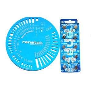 370 SR920W 10 Piles Boutons Renata avec Gabarit (P & F France, neuf)