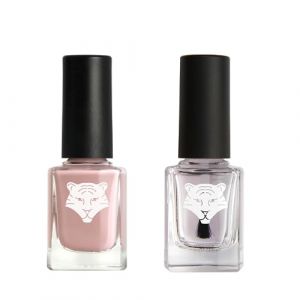 ALL TIGERS - Lot de 2 vernis - Base & Top Coat transparent et Beige Nude 121 - Vernis à Ongles Vegan - Ingrédients Naturels & Bio-sourcés - Brillance et longue tenue - 2x11ml… (ALL TIGERS, neuf)