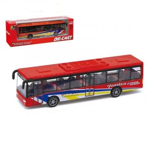 Voitures de Jouet, Bus Jouet Voitures à Tirer Modèle de Bus Autobus Voiture Jouets Friction Véhicules Petite Voiture Ensemble de Véhicules Autobus Auto de Jeu Miniature pour Enfants(Rouge) (luqiangfushi, neuf)