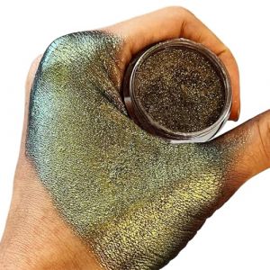 Cam&eacute;l&eacute;ons fard &agrave; paupi&egrave;res MultiChromes couleurs intenses, hautement pigment&eacute; m&eacute;tallique en vrac pour les femmes Multichromes fard &agrave; paupi&egrave;res (jiejie3, neuf)