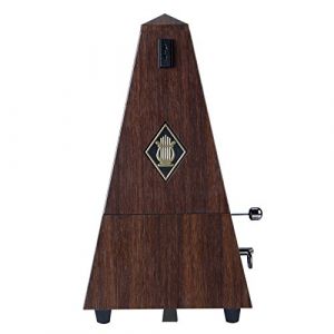 Guitare M&eacute;tronome en ligne m&eacute;canique Pendulm Couleur bois pour guitare, piano, violon Instrument de musique Accessoires (YUEKO official, neuf)