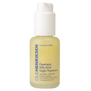 OLEHENRIKSEN Original Dewtopia 20 % Acid Night Treatment Sérum Nuit anti-âge Anti-Taches AHA + PHA 30 ml (BELLA-fr (Cloud.Sales Cosmetics), neuf)