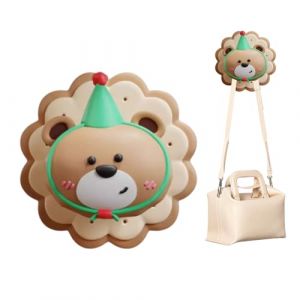 JYNVO Butée de Poignée de Porte Murale Ours - Anti-Coup & Silencieux [Dampener en Silicone], pour Portes De Placard, Cuisine,Salle De Bain,Bureau，Butée de porte pour chambre d'enfant (ROBFLOR MARKET CARS, neuf)