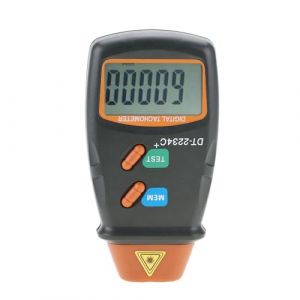 Luqeeg Tachymètre Numérique, Tachymètre Photo, Compteur RPM sans 2.5-99999rpm, Gamme Automatique, Enregistrement de Données pour le Moteur, le Moteur, la Moto, la Tondeuse, le (Luqeeg, neuf)