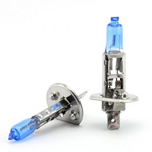 Ampoule de Phare H1 100W Ampoule Halog&egrave;ne Super Feux de Route Voiture Lampe de Brouillard 12V X&eacute;non Lumi&egrave;re Blanche (aqhtrade, neuf)