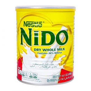 NiDO Nido Nestle Lait En Poudre, Importé, (400 Gm), Peut-Ounce (Masala Wala, neuf)