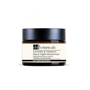 Dr Botanicals Crème hydratante jour et nuit à la lavande et à la vitamine C 50 ml (skinChemists London, neuf)