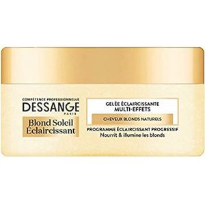 DESSANGE - Gelée Éclaircissante Multi-Effets Blond Soleil Éclaircissant - Formule Enrichie En Fleur De Lys - Nourrit & Illumine Progressivement - Pour Cheveux Blonds Naturels - Sans Rinçage - 150 ml (After7Project, neuf)