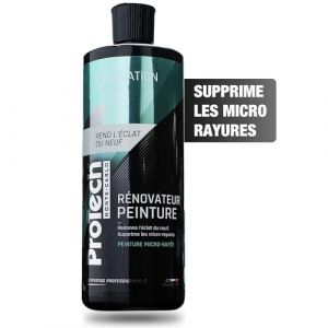 ProTechMC | Rénovateur de Peinture pour Voiture | Efface Les Micro Rayures | Ravive la Peinture | Compatible avec Toutes Les Peintures (Hors Mates) | sans Rinçage | Made in France | 500 ML (Protech Services, neuf)