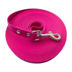 BJEBWAL Laisse De Dressage Étanche | Longe pour Chien Biothane 3m - Laisse pour Chien Anti-Traction Extérieure Résistante aux Morsures Imperméable Toutes Saisons (BJEBWAL, neuf)