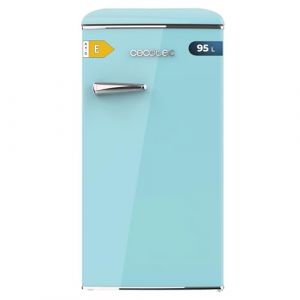 Cecotec Mini Frigo Retro Bolero Coolmarket TT Origin 103 Blue E. Mini Réfrigérateur Bleu, 89,3 cm Haut et 48,7 cm Large, 95L de Capacité et Classe Énergétique E (Cecotec, neuf)