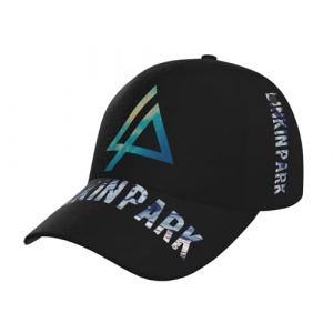 Rock Band Chester Singer Bennington Casquette Baseball &ndash; Casquette Unisexe &agrave; Visi&egrave;re Courb&eacute;e &ndash; Style Rock Vintage &ndash; Accessoire Mode Fans Musique Nu Metal (LinYiDeYiXingZhuangShiGongChengYouXianGongSi, neuf)