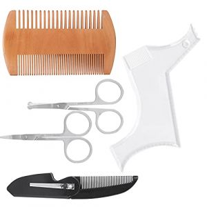 Generic Ensemble de Toilettage sur la Barbe, Outil de Mise en Forme de la Barbe pour la Maison pour la Maison Cisqueurs de Mise en Forme de la (Ongoion, neuf)