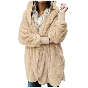 Veste Femme Sweats à Capuche Femme Cape Polaire Femme Sweat Capuche Femme Sweat Femme Oversize Sweat Femme Pull Polaire Femme Veste Hiver Femme Sweat Capuche Pyjama Femme (Lxitoler Store, neuf)
