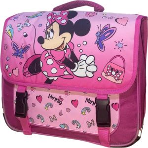 arlis Cartable Scolaire Licence Minnie- Qualité supérieure en 38 cm - Dimensions: Hauteur 33cm, largeur 38 cm, profondeur 14 cm - Cartable équipé de réflecteurs (Cartable Minnie) 38 X 14 X 33 (Zk kids, neuf)