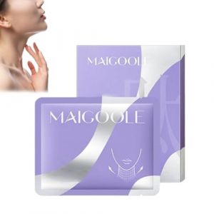 Masque &agrave; cou de manche et anti-rides peptidiques 5 PCS/bo&icirc;te,masque de cou de collag&egrave;ne profond pour les femmes,hydratation hydratante,levage et rafra&icirc;chissant,r&eacute;cup&eacute;rez votre cygne ?eck,5pcs (ZZGYSM, neuf)