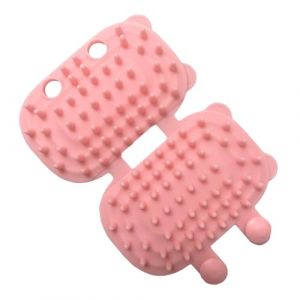 Peigne de toilettage pour animaux de compagnie - brosse &agrave; rayures attachables pour jambe de table pour chats et chiens | Peigne de massage flexible autonettoyant, favorise le confort pour animaux dome (sunnek, neuf)