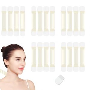 Celestica Neck Tape, Neck Tape Lifting Invisible Strips Clear Behind Neck for Women, Instant Necks and Face Lift Strap Patch Tightening Tapes (20 Pack) (yangquanshiboyuewuliuyouxiangongsi, neuf)