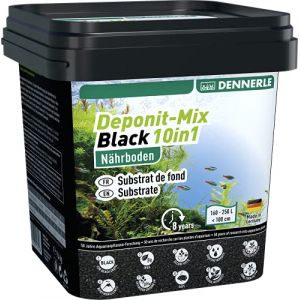 Dennerle Deponit-Mix Black 10in1 Noir 9,6 kg - Milieu de Culture multimin&eacute;ral pour Aquariums (my-Petshop, neuf)