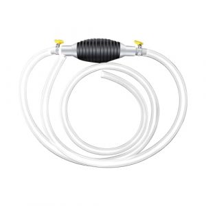 Pompe de Transfert Manuelle, Pompe de Transfert de Carburant, Tuyau de Siphon Portable, Pompe à Essence Avec Tuyau de 1,5 M pour Essence, Eau, Huile, Liquide, Pompe à Essence (Tomalithic, neuf)