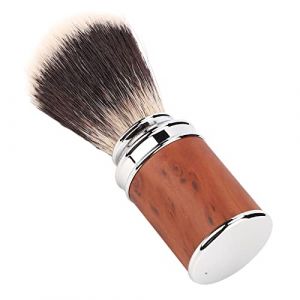 Brosse à rasage à barbe et à visage pour hommes, fibres de nylon doux, conception de voyage compact, toilettage expert essentiel, maison et studio (FangNiuJie, neuf)