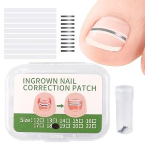 Patch Correcteur Simple Pour Ongles - 10 Pi&egrave;ces Patch Correcteur Pour Ongles Incarn&eacute;s,Pl&acirc;tre R&eacute;parateur De Nuit Pour Adultes (zhixua, neuf)
