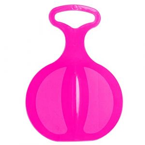 LILENO SPORTS Ensemble de luge pour enfants (1er set rose) - Plateau de glissade en plastique pour toute la famille - Luge neige pour des journ&eacute;es d'hiver inoubliables - &eacute;galement pour les adultes (Discount-Deal24, neuf)