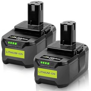 2 X 18V 8,0Ah Batterie de Remplacement pour Ryobi 18V One + Batterie pour Ryobi Compatible avec RB18L13 RB18L15 RB18L25 RB18L40 RB18L50 P108 P107 P105 P104 P103 P102 (Xinrong-EU, neuf)