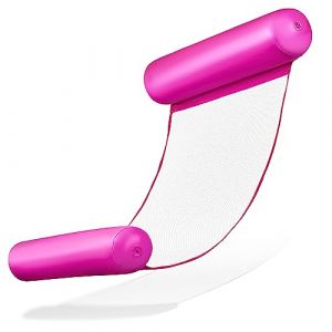 Balinco Hamac gonflable à eau, jouet aquatique, matelas à eau, tapis de relaxation, pour les adultes et les enfants, convient aux fêtes au bord de la piscine, rose (Balinco, neuf)