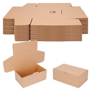 verpacking 100 boîtes pliantes 25 x 15 x 10 cm brun (dimensions extérieures 25,8 x 15,8 x 10,5 cm) WP 30 carton d'expédition carton d'emballage (verpacking, neuf)