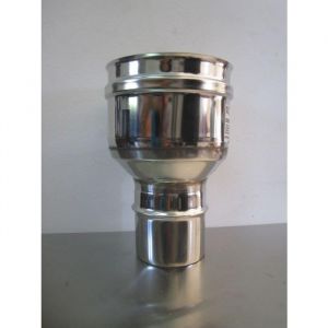 Réduction et augmentations de section pour cheminée en acier inoxydable (Ø 180 F / 200 M) (IMAR SRL, neuf)
