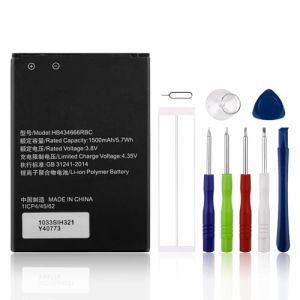 SwarKing Batterie de rechange compatible avec HB434666RBC Huawei E5573 / E5575 / E5577 / E5776 / Vodafone R216 Routeur WiFi Mobile WiFi Hotspots Mobile Routeur mobile avec kit d'outils (BAORANKEJI, neuf)