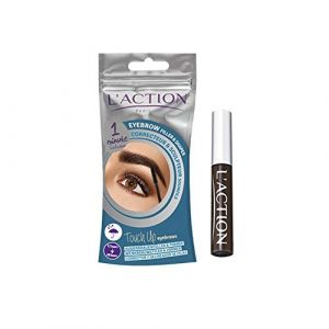 L'Action Paris Mascara et Sculpteur de Sourcils Longue Tenue, Mascara pour Sourcils Remplit les Sourcils d'une Couleur Naturelle, Sculpte les Sourcils selon la Forme Souhait&eacute;e, Brun Fonc&eacute; 8.5g (Solretail LTD, neuf)