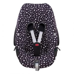 JYOKO Kids Housse pour siège Auto bébé en Coton Compatible avec Maxi COSI Pebble 360 Y FamilyFix 360 (Winter Sky) (JYOKO, neuf)