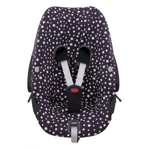 JYOKO KIDS Housse pour siège auto bébé en coton compatible avec Maxi COSI Pebble 360 Y FamilyFix 360 (Winter Sky) (JYOKO, neuf)