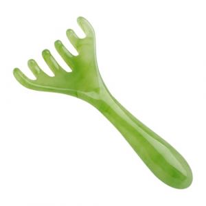 Coup De Massage Du Cuir Chevelu En Bois - Peigne En Bois De Sandale Naturelle | Pas De Peigne Statique Avec Des Dents Larges, Un Stimulateur De Massage De Tête, Un Peigne -sha, Un Outil De Massage (fenuukn, neuf)
