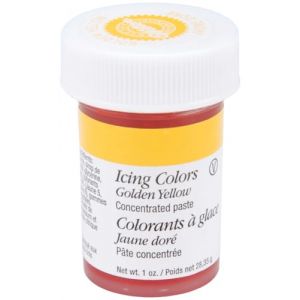 Gla&ccedil;age de couleurs 1 once-or jaune (Whisk N Whip, neuf)