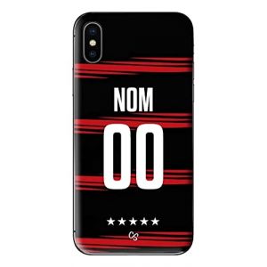 Coque Maillot Rugby - Toulouse Domicile 2020 2021 - Personnalisable avec NOM ET Numero (IPHONE 5/5S) (MA COQUE SPORT, neuf)