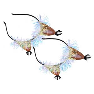 Healeved 2pi&egrave;ces Cerceau De Cheveux Pour Fille Coiffe &agrave; Oreilles &Eacute;cureuil Orange D&eacute;coration De Cheveux Pour F&ecirc;te (Sonieg, neuf)