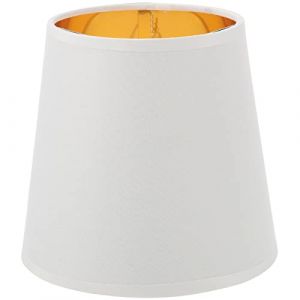 VANZACK Mur Lampe Nappe Cylindre Métal Rectangle Lustre Abat-Jour Table Tissu Abat-Jour Pour Table Lumière Lampes Évider Manuel Creux Monteur Abat-Jour (Theo Lian, neuf)