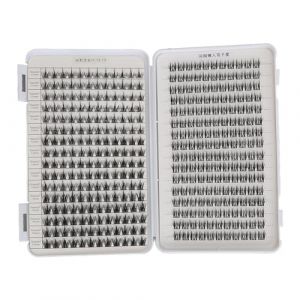 Extensions de cils individuelles mixtes, moelleuses et r&eacute;alistes, pour rendez-vous, voyage, fibre synth&eacute;tique, 11 mm, 12 mm, 13 mm, 2 mod&egrave;les, 3 longueurs (Iueburu, neuf)