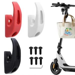 HAMKU 3 pièce Crochet Avant pour Trottinette Électrique, Crochet de Trottinette Électrique Universel Accessoires Compatibles avec Scooter Électrique 1S/ M365/ Pro (STAR JINGWEN, neuf)