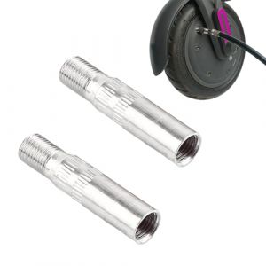 2 Pi&egrave;ces Extension de Valve de Pneu 39mm en Alliage d'Aluminium,Adaptateur Gonflage pour Xiaomi M365,Rallonge de Valve Trottinette Xiaomi,Trottinette &Eacute;lectrique,Dualtron,V&eacute;lo,Moto,Camion,Anti-Fuite. (DanLanYi, neuf)