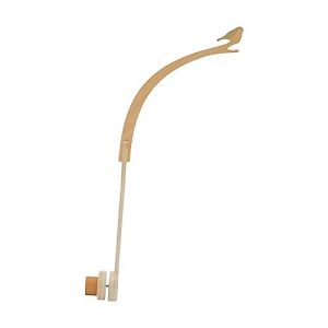FLCPJGV Support de Lit Bébé en Bois Naturel, Mobile Musical pour Berceau, Porte-Oiseau (LYangHH, neuf)